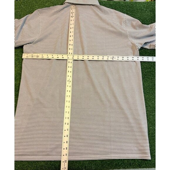 Cleveland Cavaliers polo mens XL white gray Holderness & Bourne lighweight NBA - Picture 12 of 13